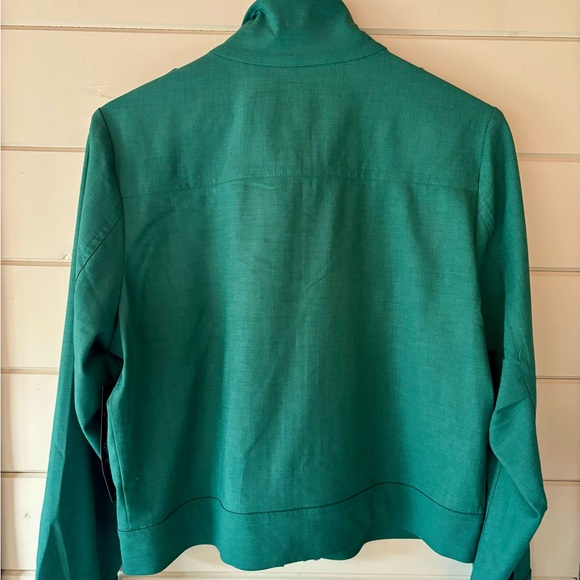 Liverpool NWT Crop Utility Jacket in Serpentine Sz L - Picture 2 of 7